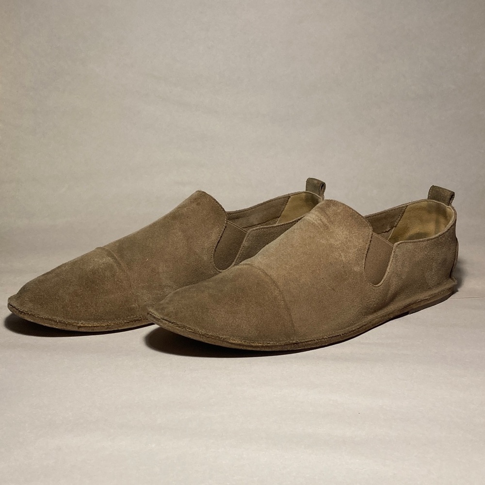Marsèll Tan Suede Strasacco Slip-ons